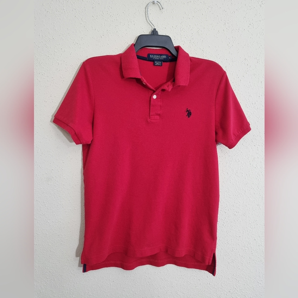 U.S. Polo Assn. Red Polo Shirt